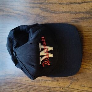 Black UW Badger Hat